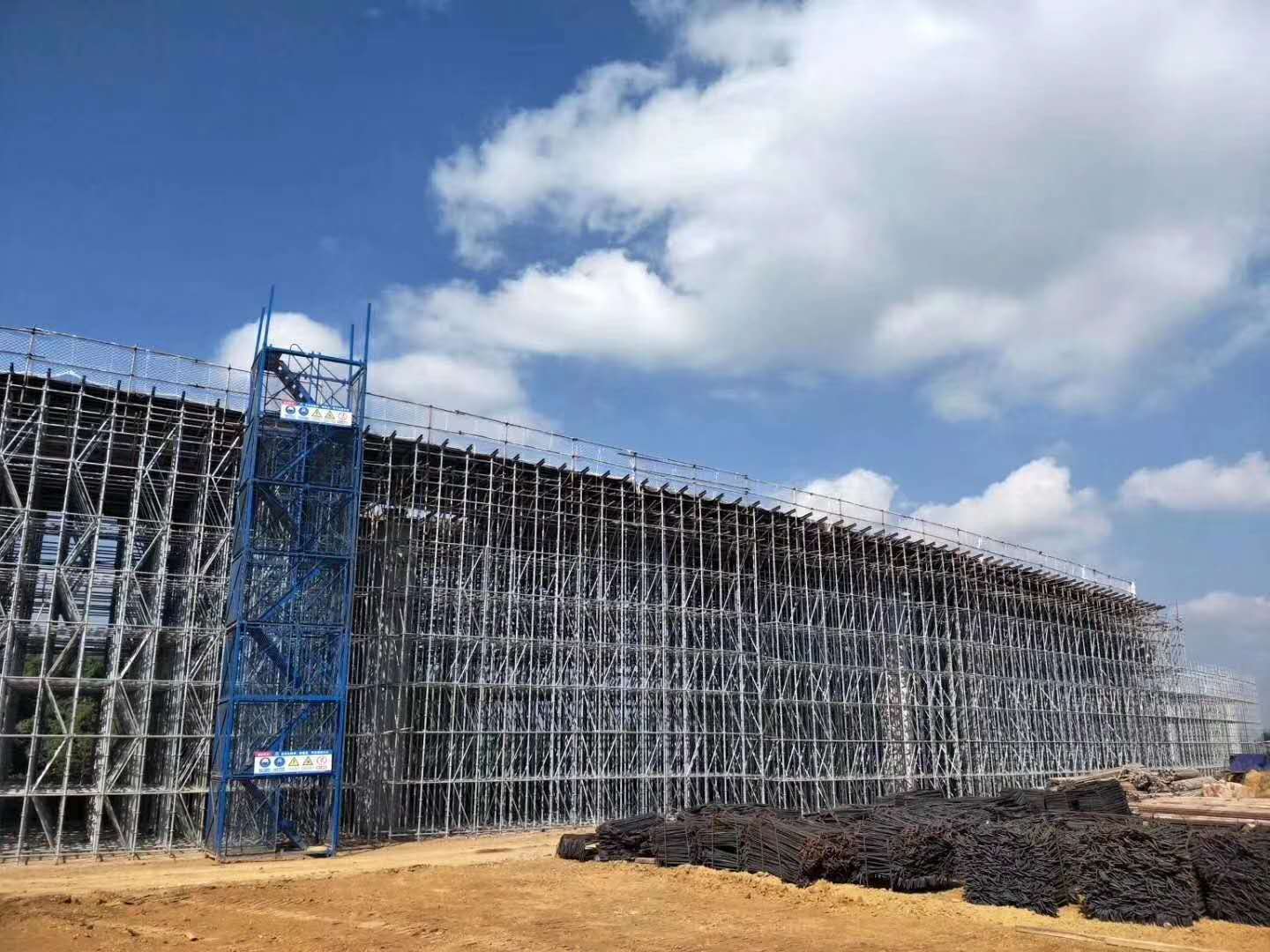 盤扣腳手架搭建周期短，經(jīng)濟(jì)效益好！